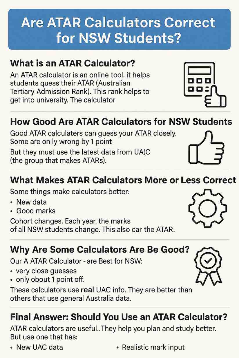 Are ATAR Calculators Correct for NSW Students?