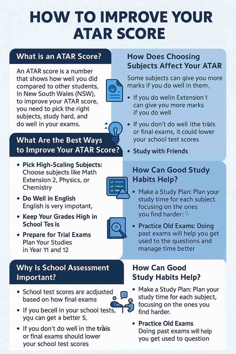 How to Improve Your ATAR Score | How to get a high atar