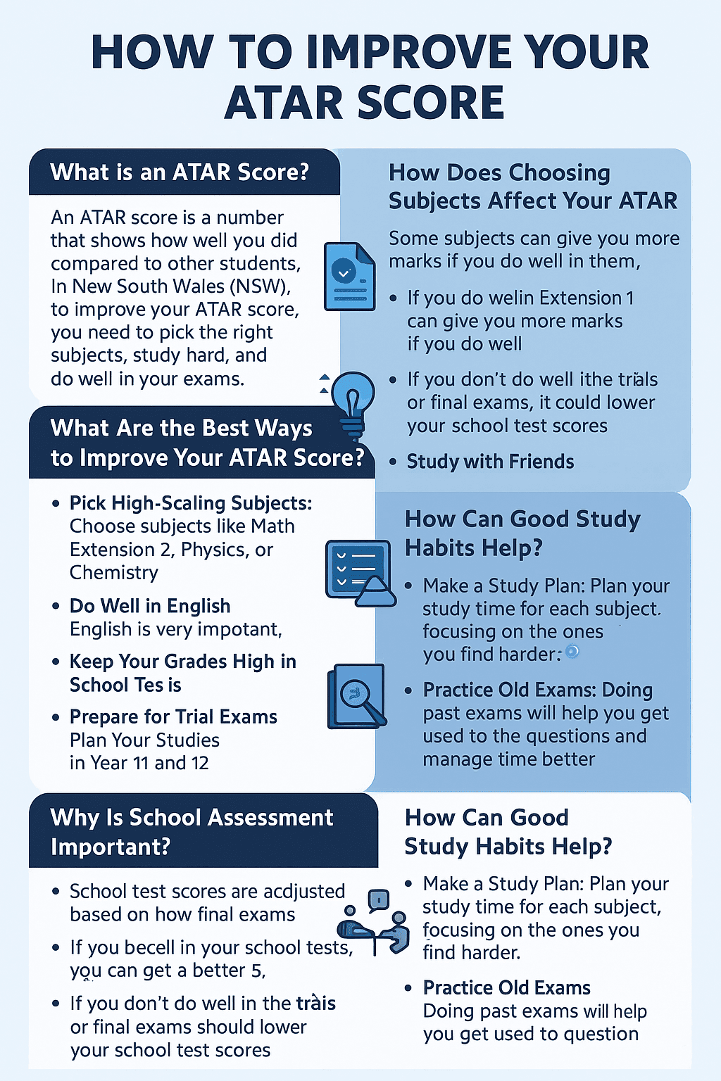 How to Improve Your ATAR Score